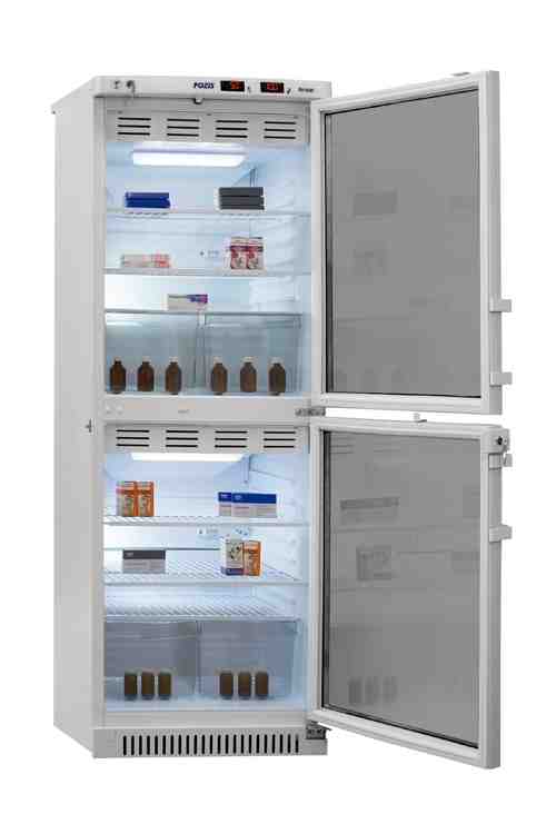 Холодильник фармацевтический ХФД-280 POZIS тонир.стекло (+2.+15*С, 2 камеры по 140л, 1683*650*600мм) Фирма Ён Сыктывкар