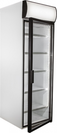 Холодильный шкаф DM-107-Pk (+1..+10*С, стекло, 700л, канапе, 5 полок, 400вт, 697*820*2150 мм) POLAIR Фирма Ён Сыктывкар