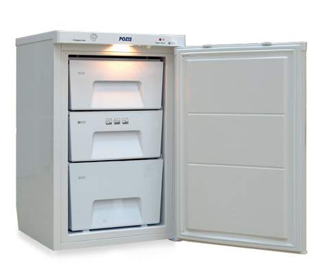 Морозильник POZIS FV-108 белый (-18 *С, 91л, 1 дверь, 3 корзины, термостат, 850*550*540 мм) Фирма Ён Сыктывкар