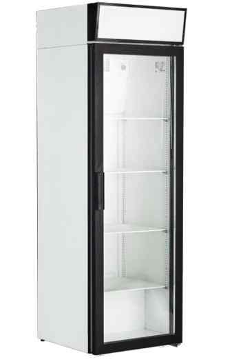 Холодильный шкаф DM-104с Bravo (390 л, +1..+10*С, стекло, канапе, 4 полки, 606*630*1930 мм) POLAIR Фирма Ён Сыктывкар