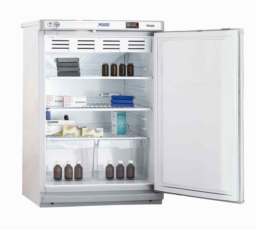Холодильник фармацевтический ХФ-140 POZIS (+2..+14*С, 140л, 150 Вт, 1 дверь, 810*607*600 мм) Фирма Ён Сыктывкар