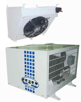 Сплит-система напольная BGSF 340 S (до -20°C, до 40 м3, 2,1 кВт, 380 в, R404) Север Фирма Ён Сыктывкар